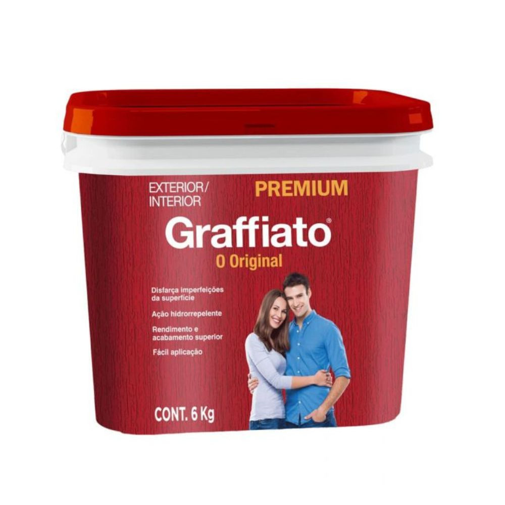 Textura Hydronorth Graffiato Branco Balde 6Kg 