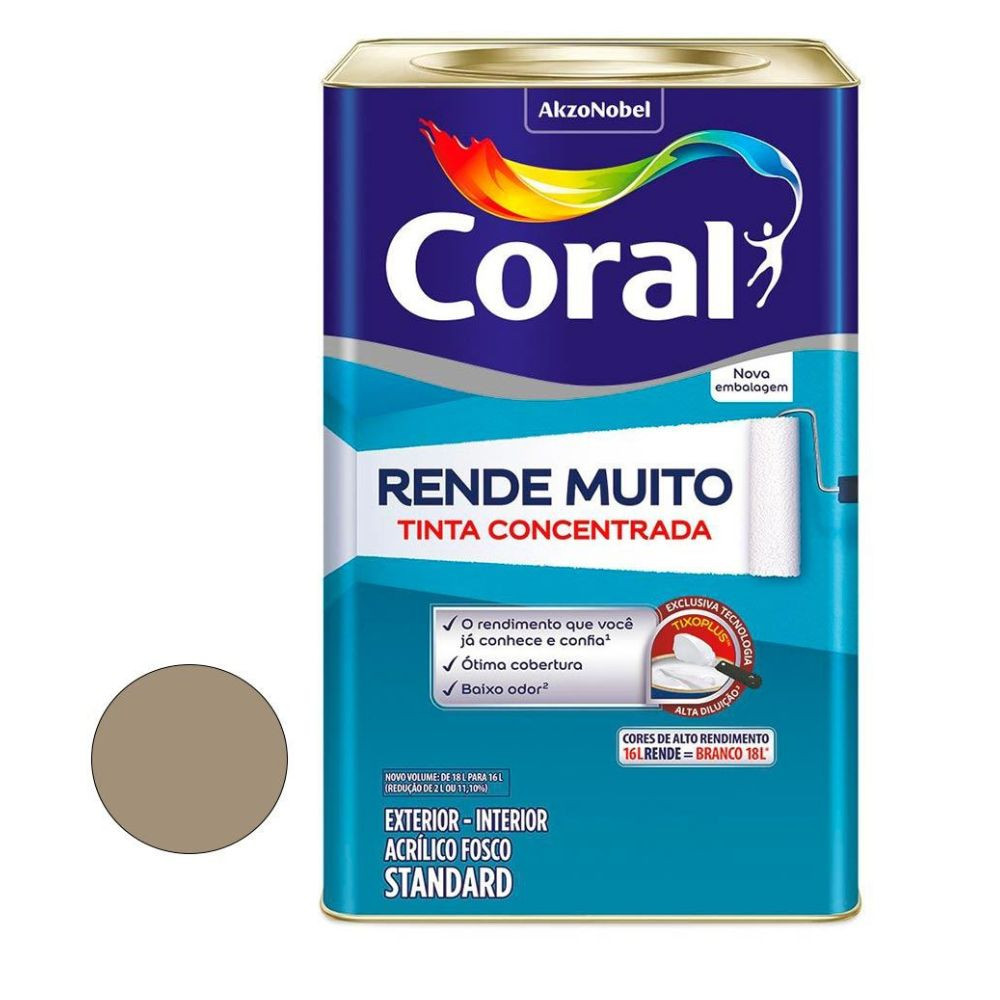 Tinta Coral Rende Muito Concreto 16L