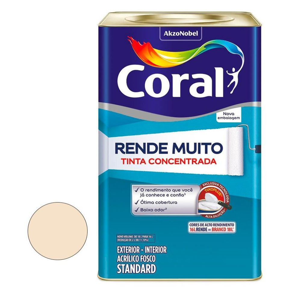 Tinta Coral Rende Muito Perola 16L