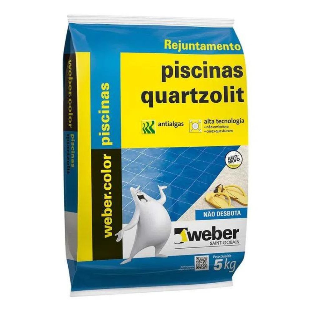 Rejunte Quartzolit Piscinas 5Kg Azul Cobalto