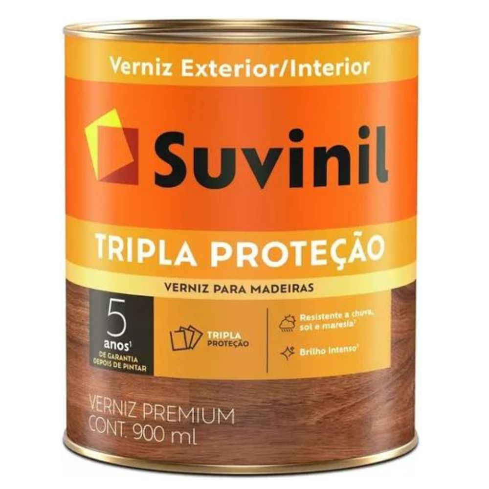Verniz Suvinil Prot Trip Ba Br Mog 0.9L