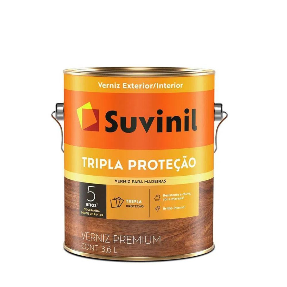 Verniz Suvinil Prot Trip Ba Br Imb 3.6L