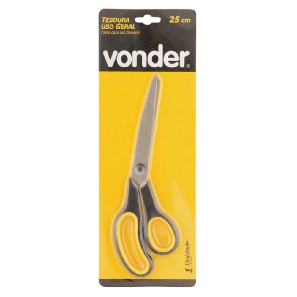 Tesoura Uso Geral 25cm Vonder