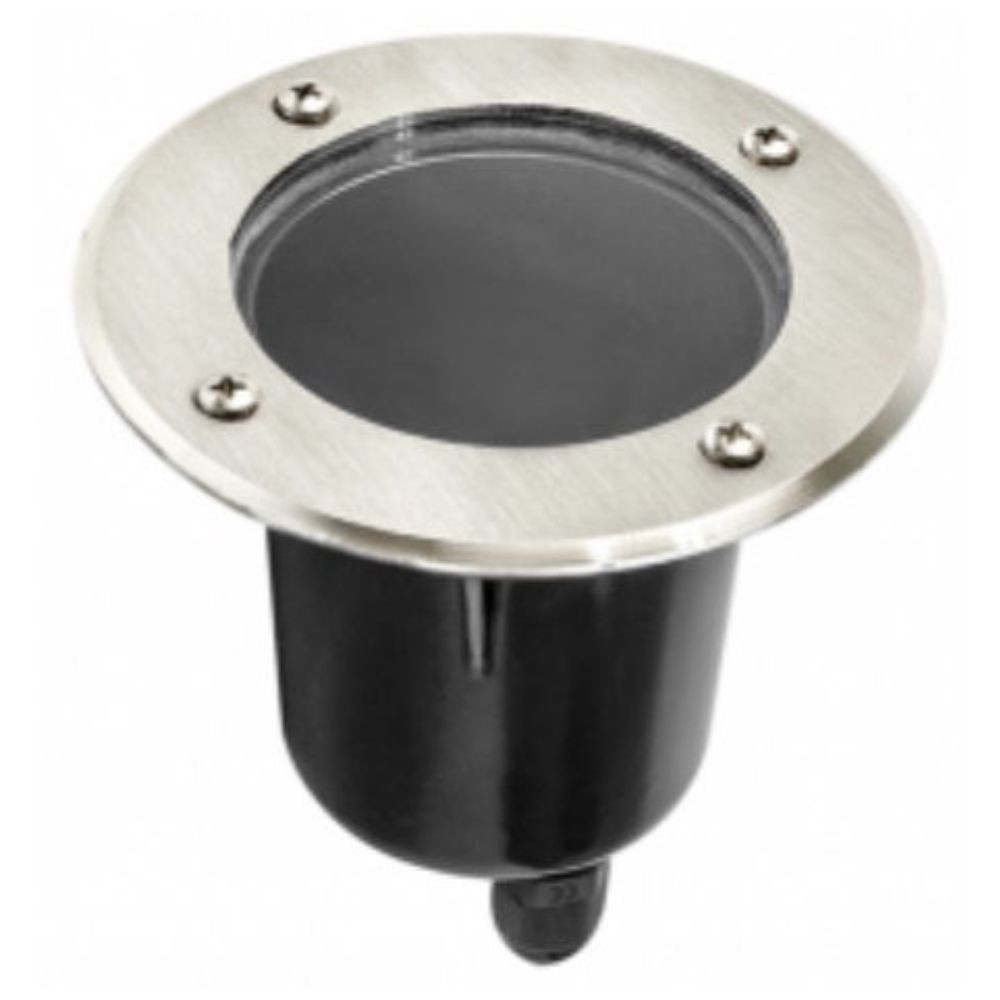 Luminária Embutir Solo Led Tampa Inox LES3GU10 Olivo