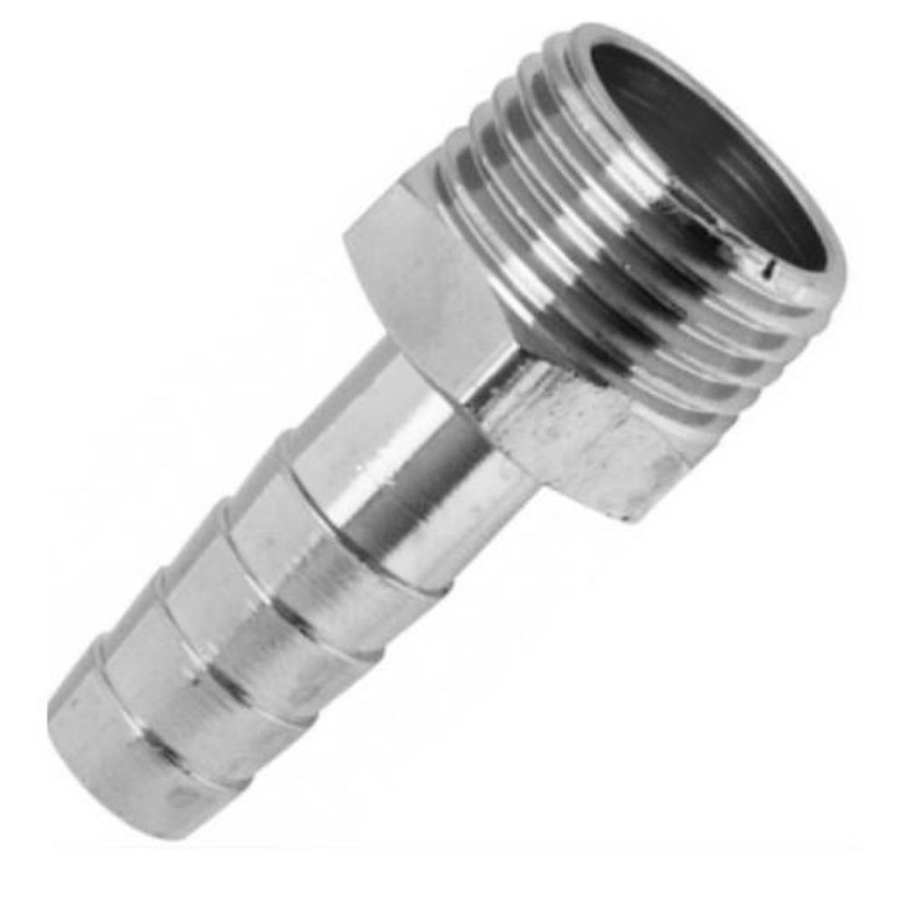 Adaptador Blukit Gás Reto 1/2(M) X 3/8 Espigão