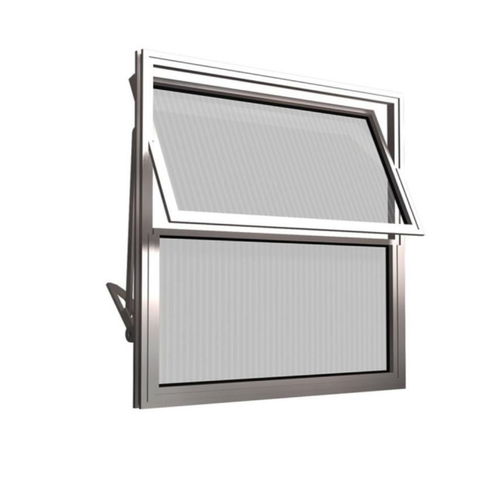 Basculante Quality 50X50 Home Vidro Canelado Nt