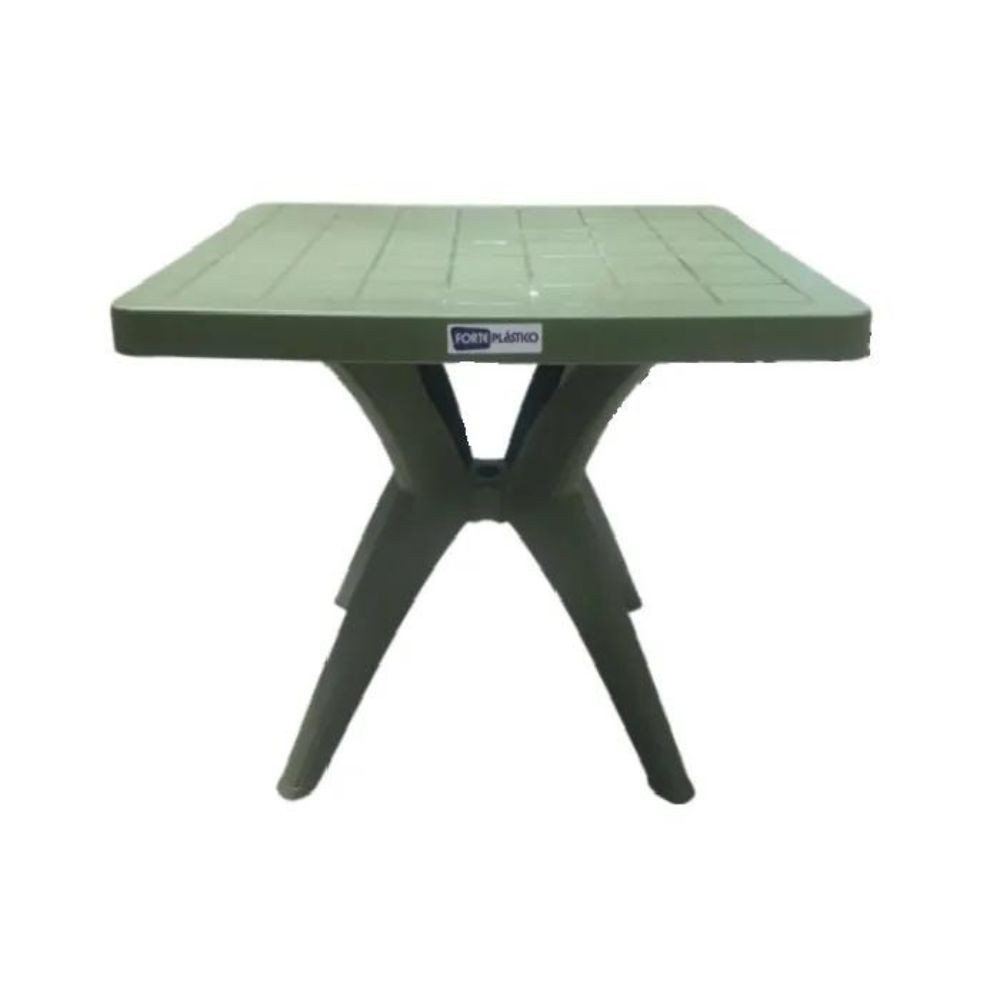 Mesa Forte Plastico Quadrada Vd