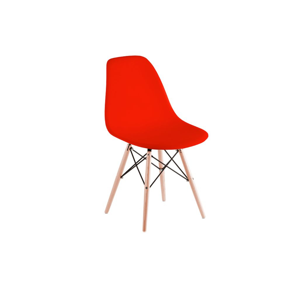 Cadeira Garden Life Eames Plus Vermelha
