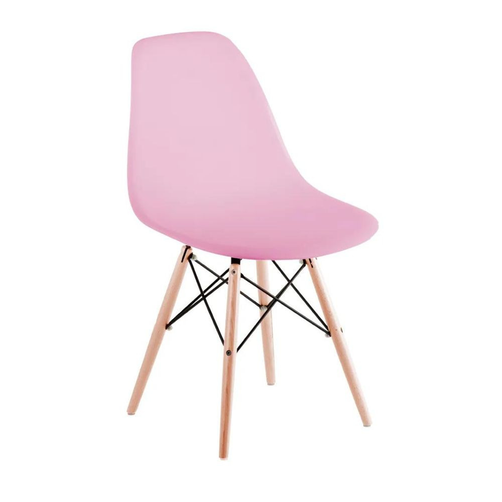 Cadeira Garden Life Eames Vintage Rosa