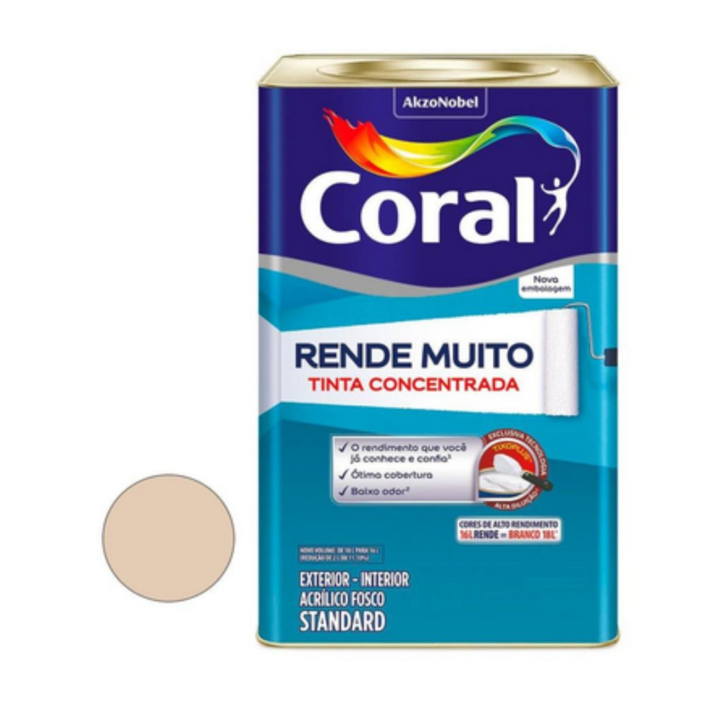 Tinta Coral Rende Muito Areia 16L