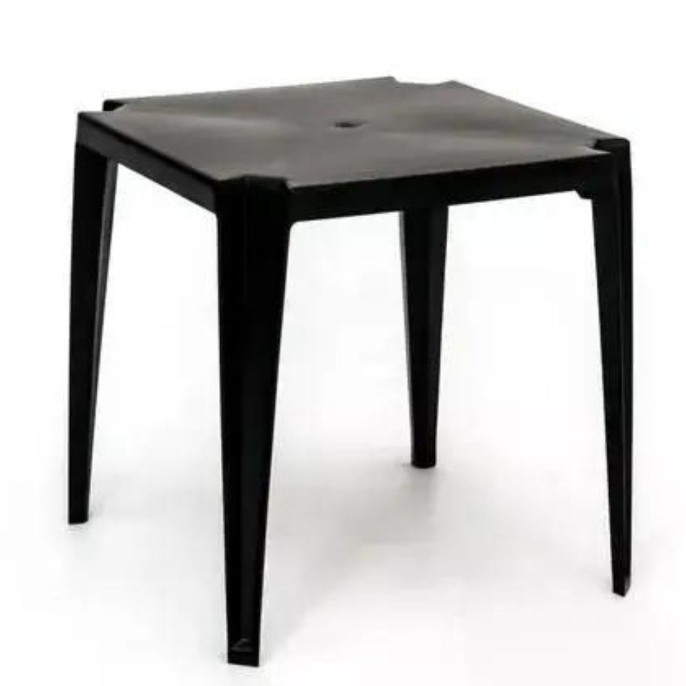 Mesa Gardenlife Intima Quadrada Preto