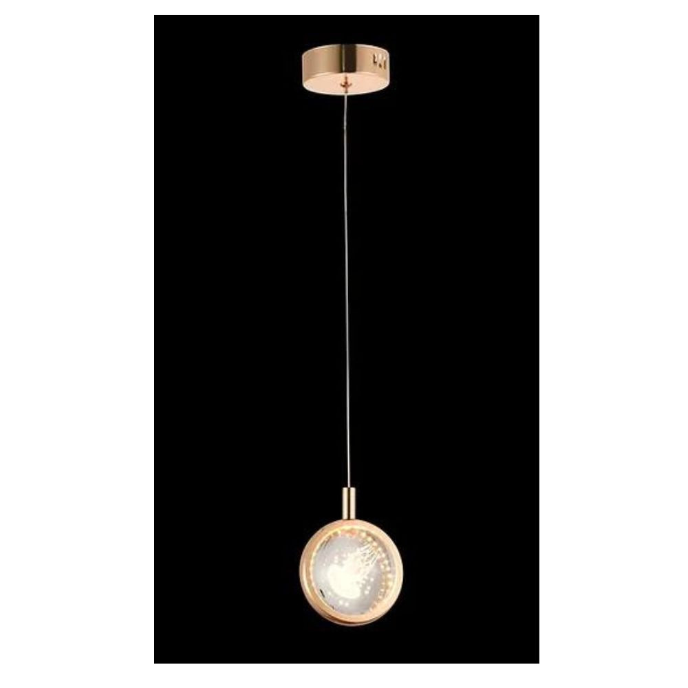 Pendente Neotron Alu Sil Ne-1616 Dourado