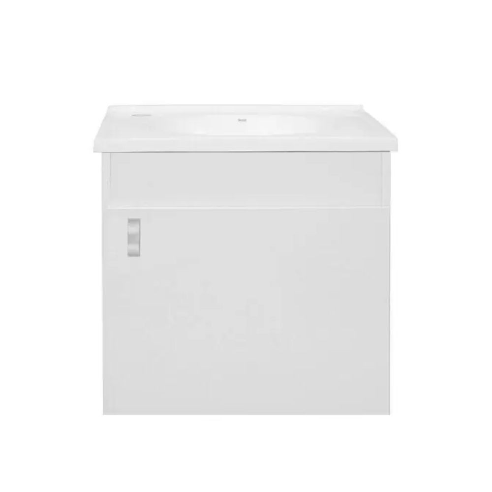 Gabinete para Banheiro MDP Madeirado 37x33x 42cm Roma Branco Sicmol