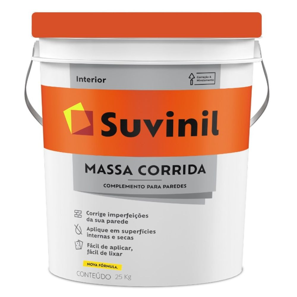 Massa Corrida 25kg Suvinil