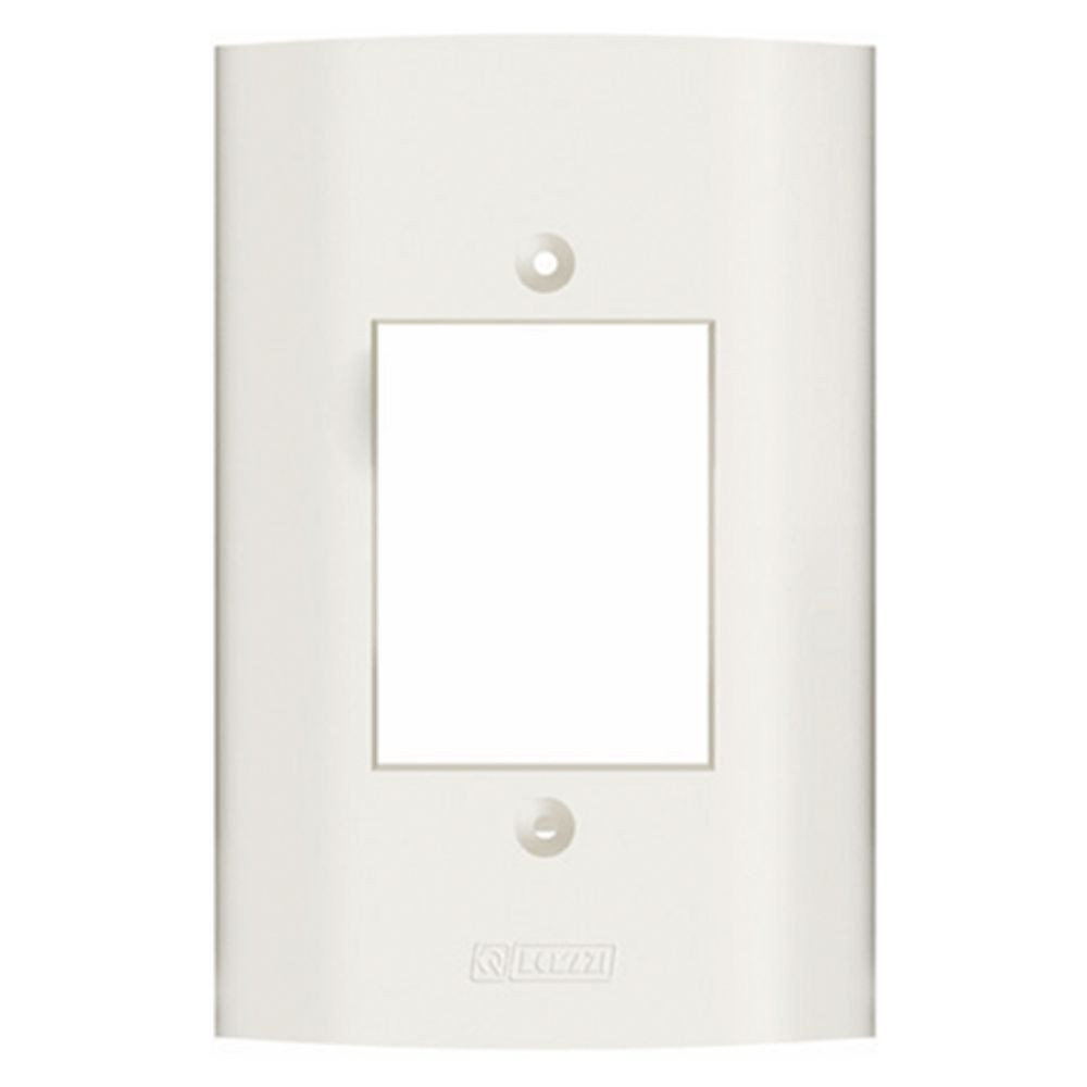 Placa para Interruptor com 3 Seções Dunas 4x2 Branca Romazi
