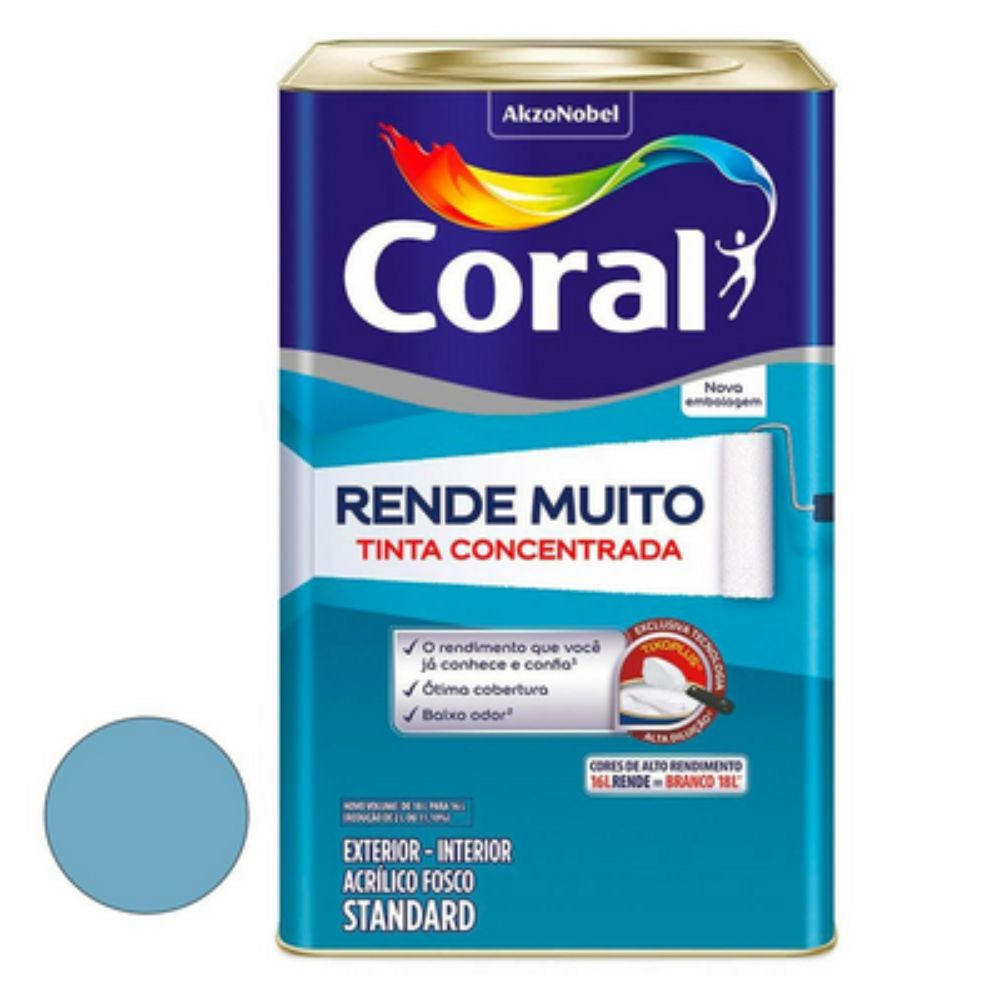Tinta Coral Rende Muito Az Dos Andes 16L
