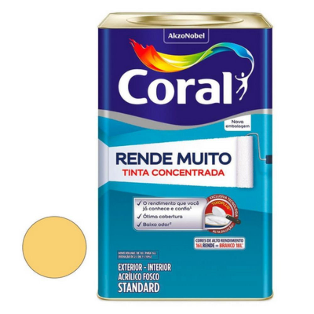 Tinta Coral Rende Muito Sino 16L