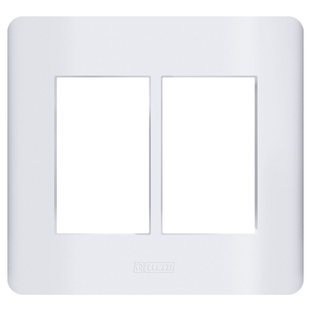Placa com 6 Seções 4x4 Canoa Branco Romazi