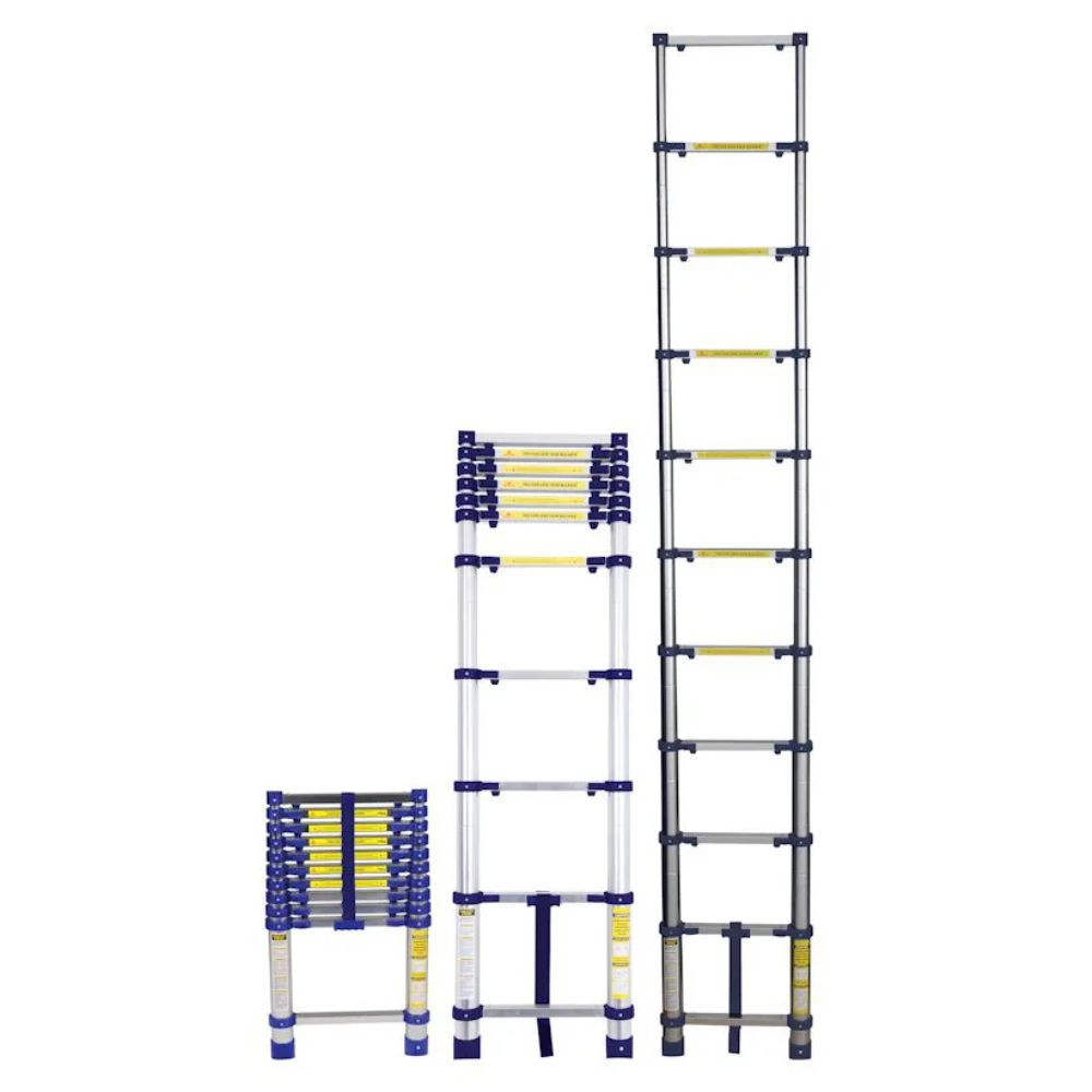 Escada Alumínio Telescópica em oferta aqui na Você Constrói