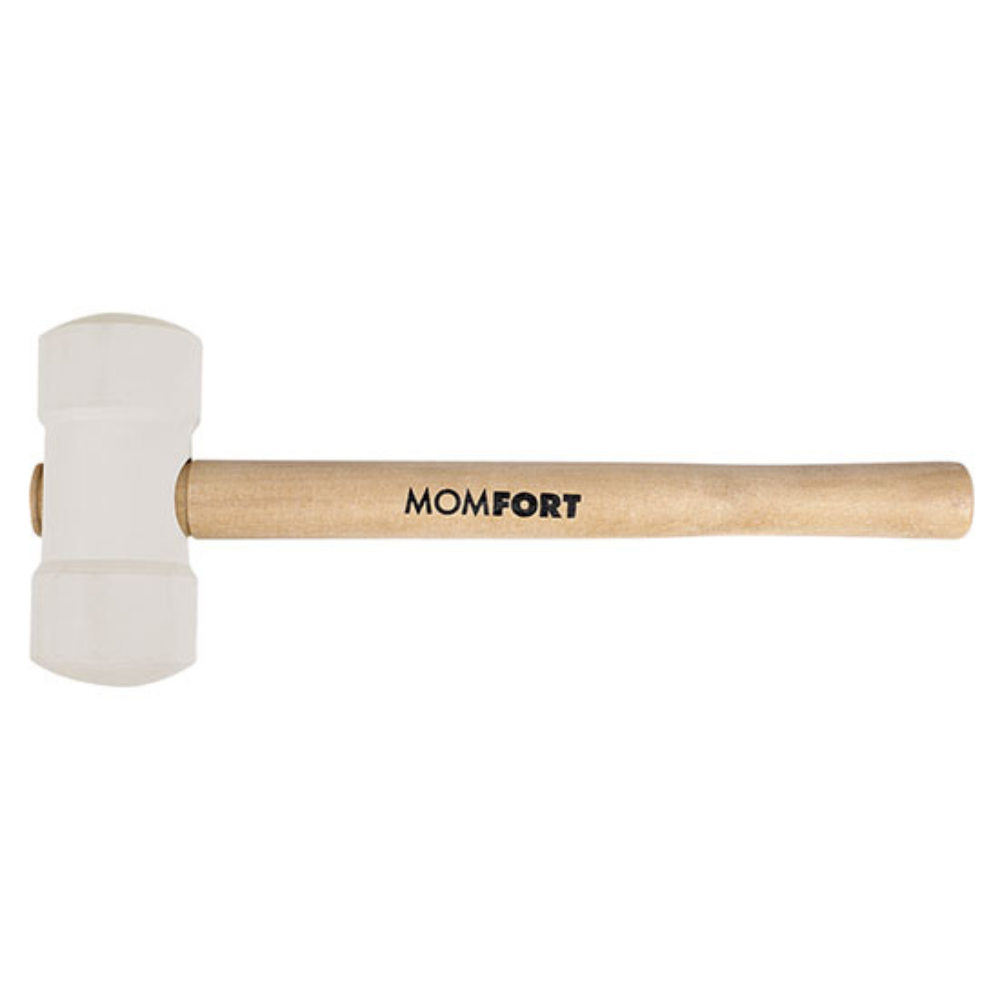 Martelo de Borracha 40mm Branco Momfort