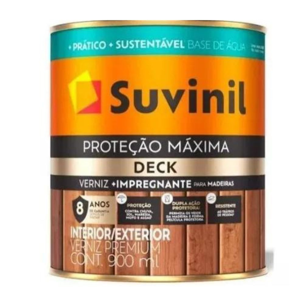 Verniz Suvinil Prot Max Dck Br Nat 0.9L
