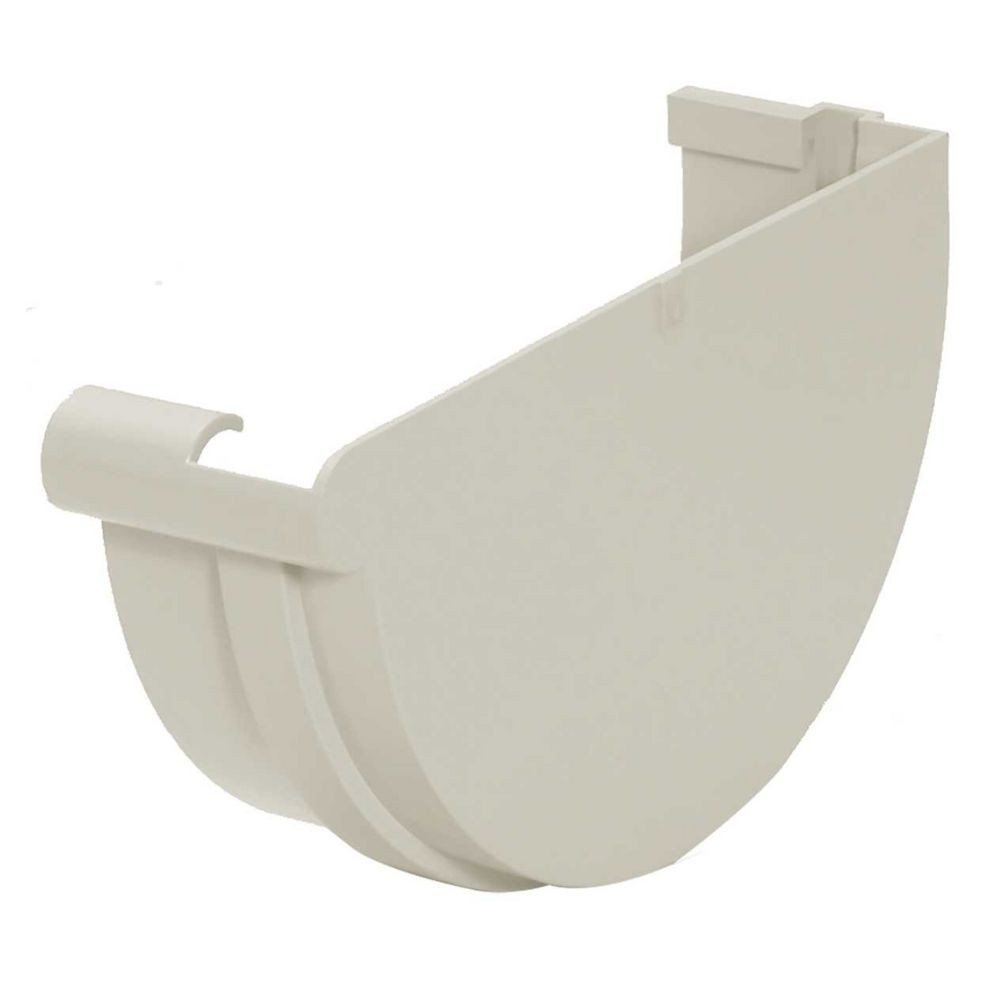 Tampa Cabeceira para Calha Direita 170mm Amanco