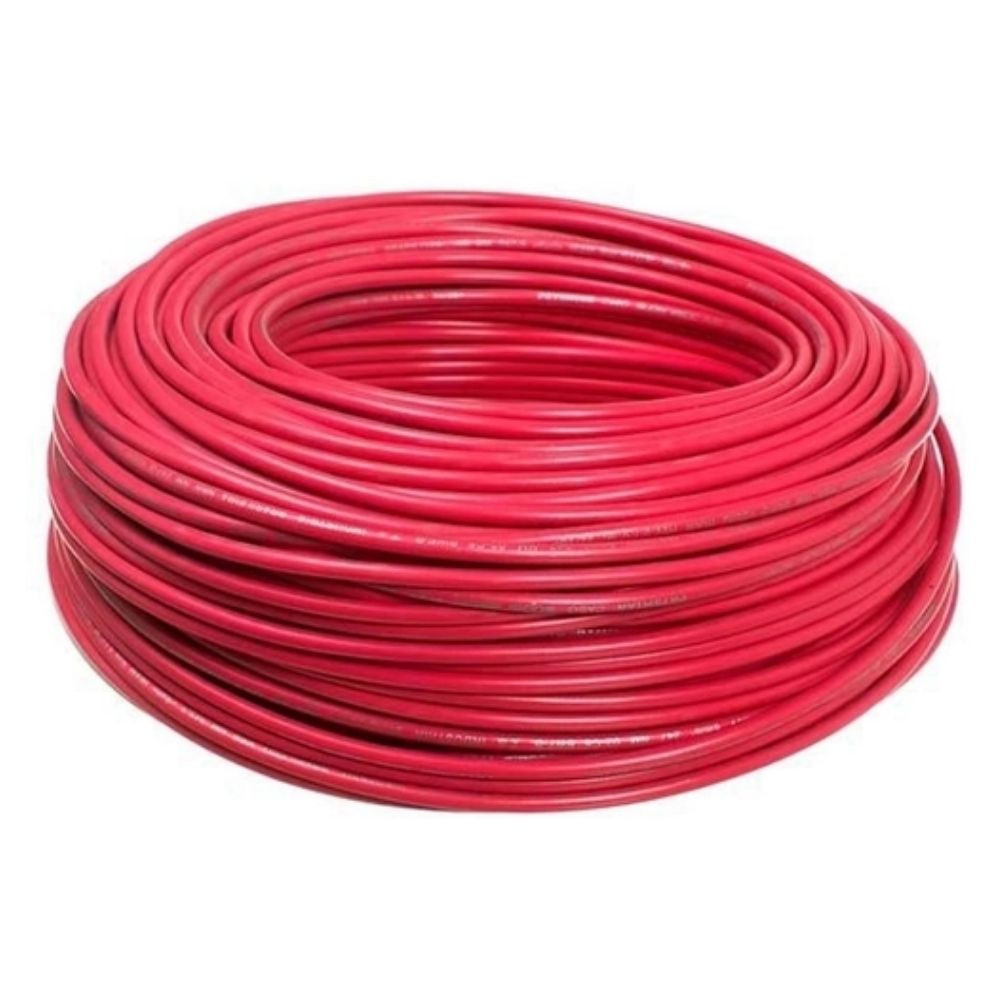 CABO SUPERASTIC FLEXIVEL 2.5MM VERMELHO PRYSMIAN 100METROS