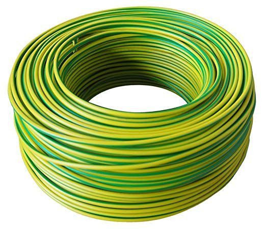 CABO SUPASTIC FLEXIVEL 6.0MM 100METROS VERDE E AMARELO PRYSMIAN