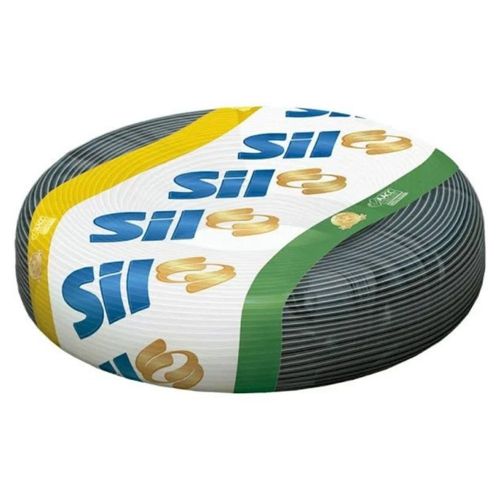 Cabo Flexível 1.5mm 750V Preto 100m Sil