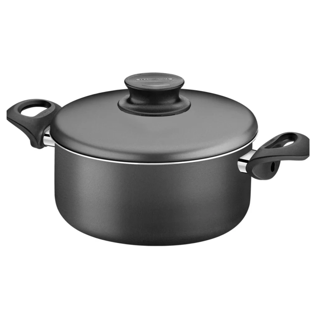 Caçarola Alumínio Paris Antiaderente 16cm Preta Tramontina