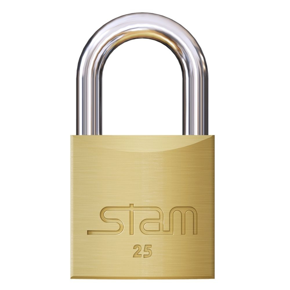 Cadeado Stam 25 Latão