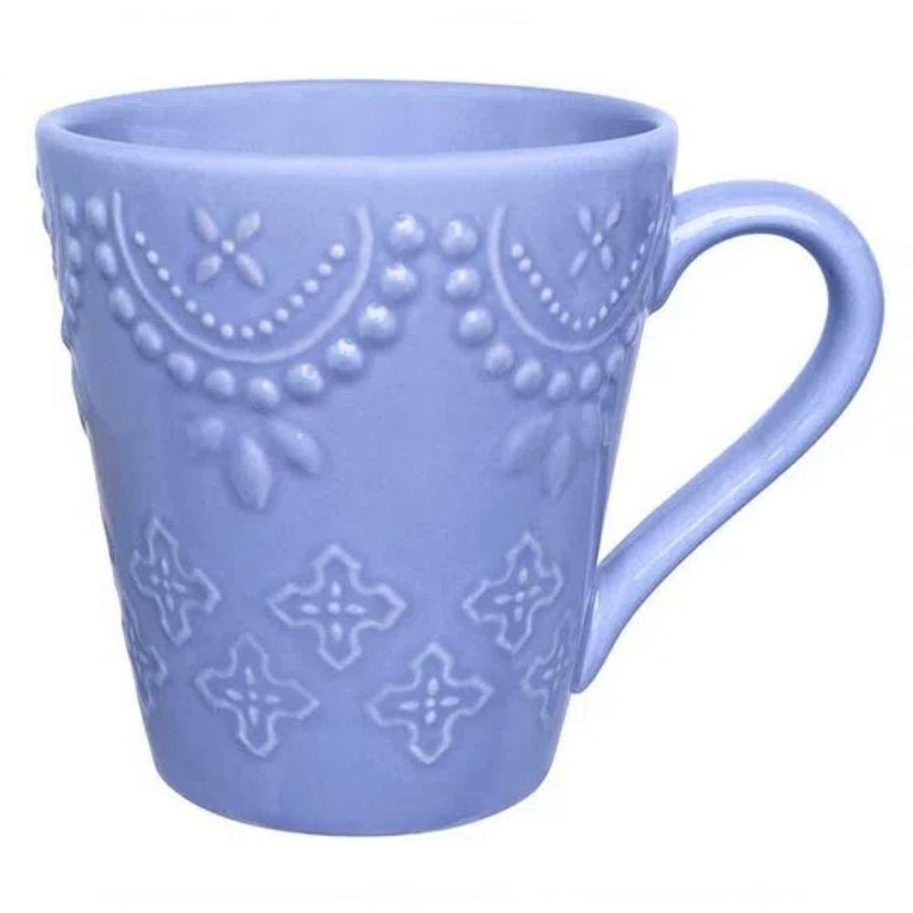 Caneca Dalas 280ml Azul Hortência Oxford