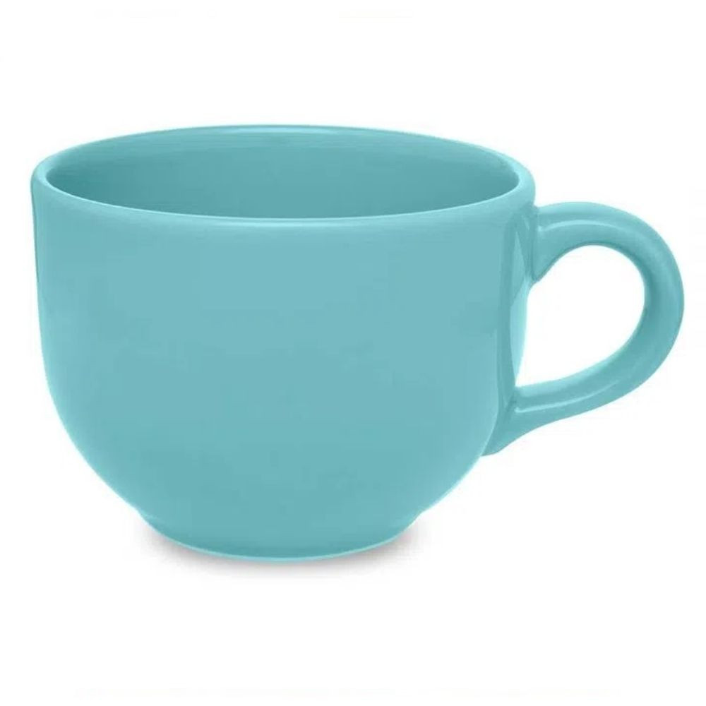 Caneca Jumbo 740ml Azul Claro Oxford