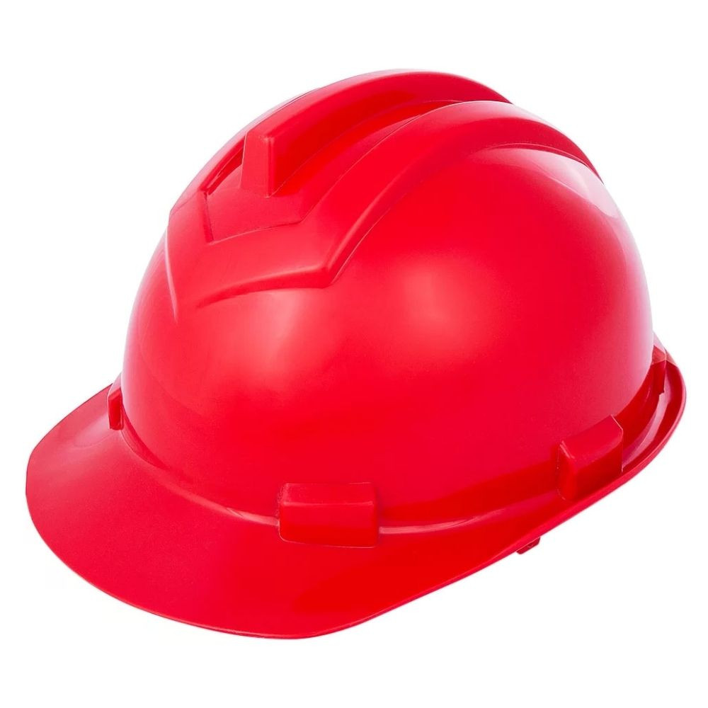 Capacete de Segurança Vermelho Aba Frontal 800 LEDAN