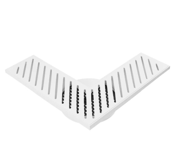 Ralo de Canto Branco Astra