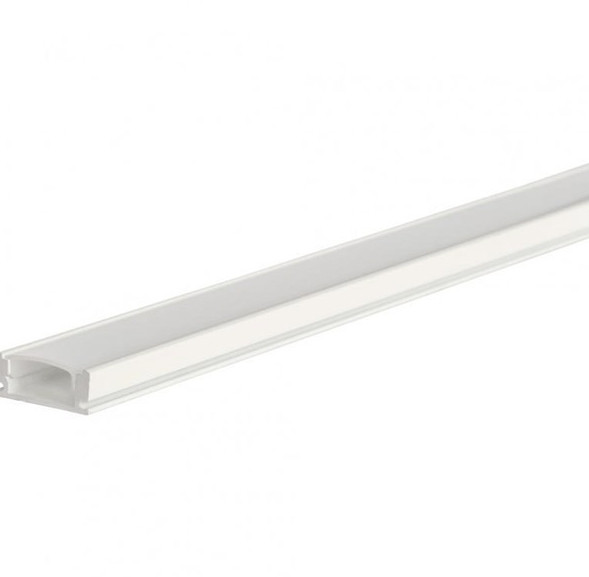 Perfil LLUM Way Sobrepor Alumínio 17.4x7x3000mm Branco
