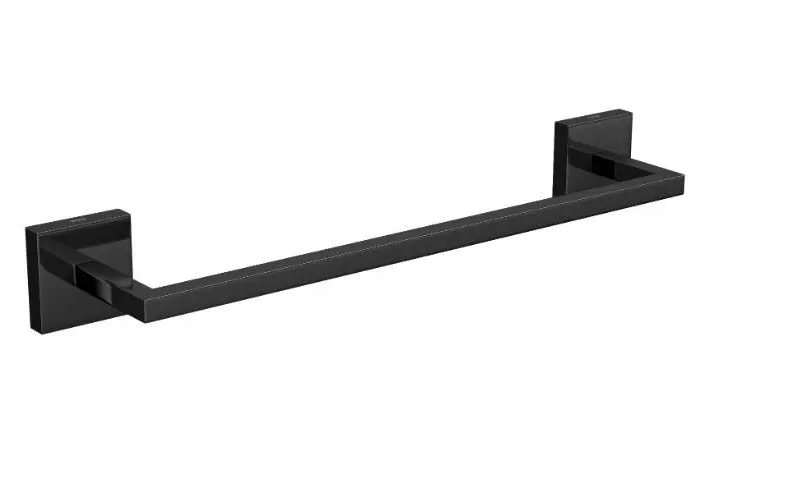 Porta Toalha Deca Quadratta 30mm Black 