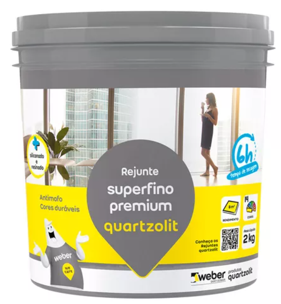 Rejunte Quartzolit Superfino Premium YPE 2kg