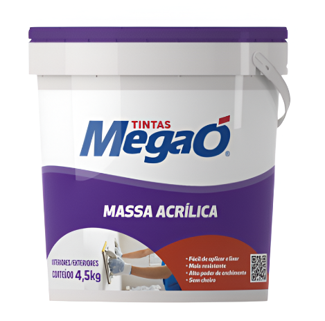 Massa Megaó Acrílica 4.5Kg