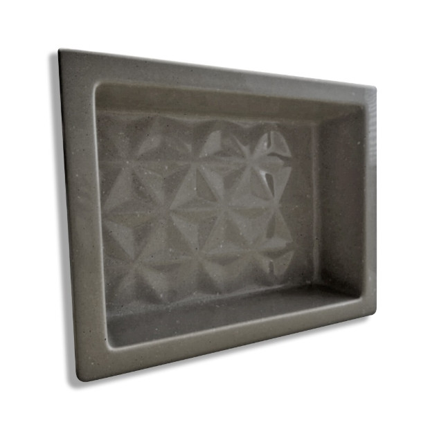 Nicho Bella Pia Delux 47.5x37 Granitado Cinza