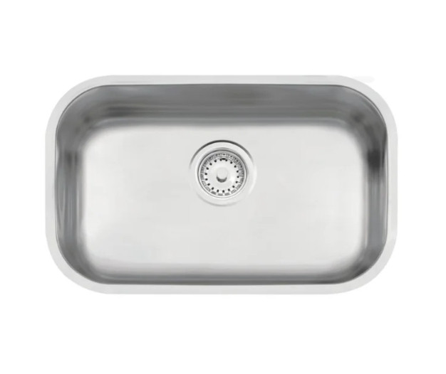 Cuba Tramontina Inox Retangular 47x30 Acetinado com Válvula 