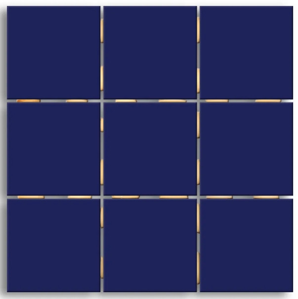 Cerâmica Elizabeth 10x10 Azul Royal Brilhante Tipo A