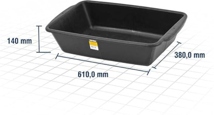 Caixa Vonder para Massa 20L 