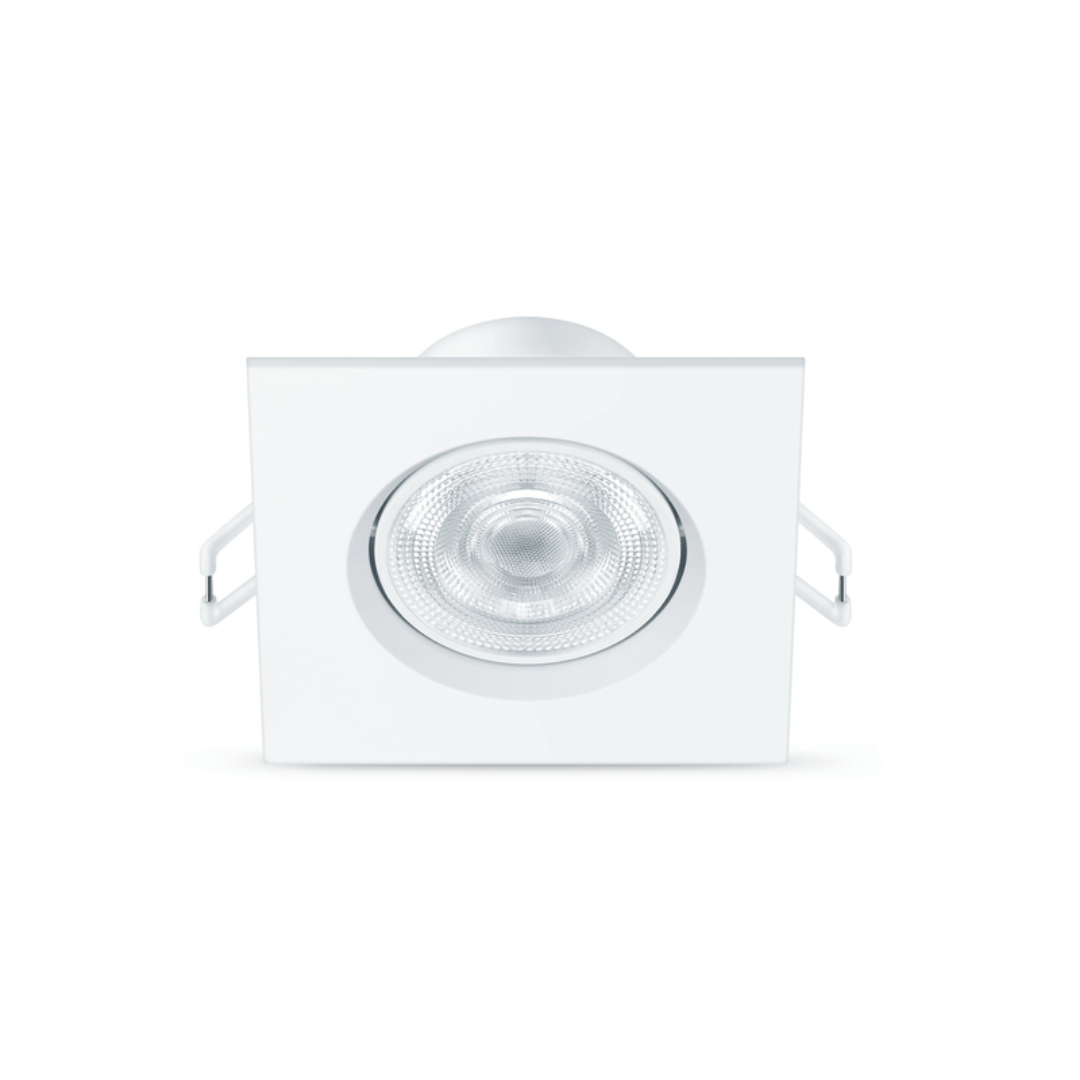 Spot Philips Led Quadrado 6.2W  SL052 2700K