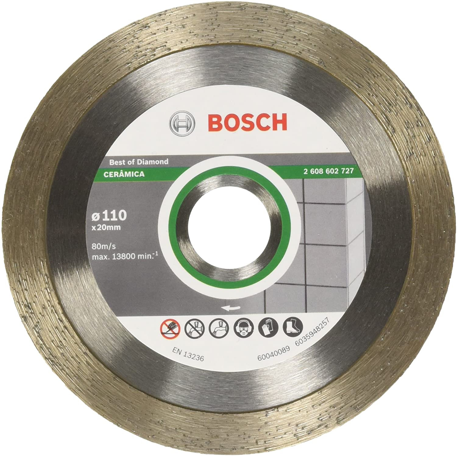 Disco Ceramica Continuo 110MM Bosch 