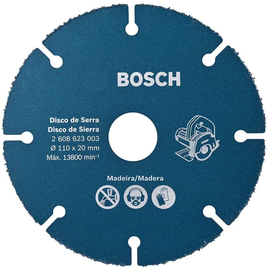 DISCO BOSCH CORTE MADEIRA 110MM ESPECIAL