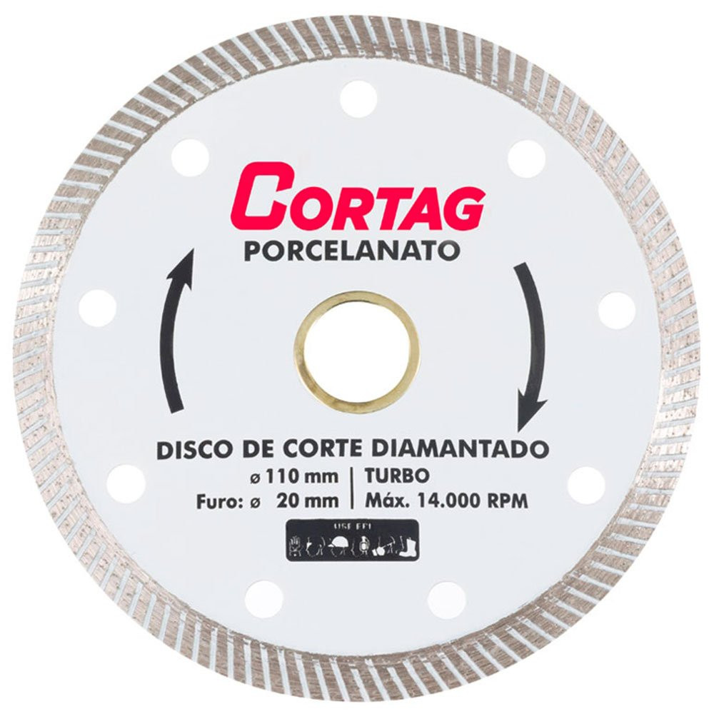 Disco Diamantado Porcelanatto Cortag 