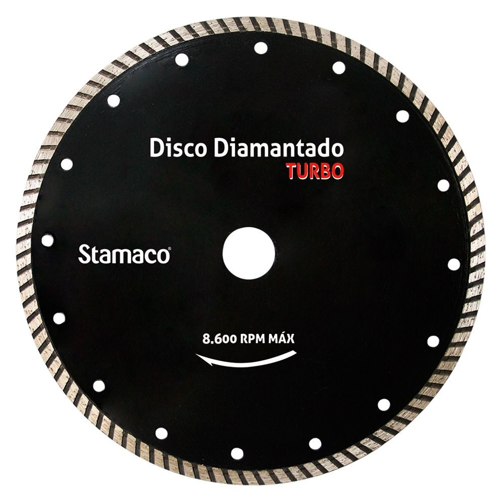 Disco Diamantado Turbo 7” 180mm Stamaco