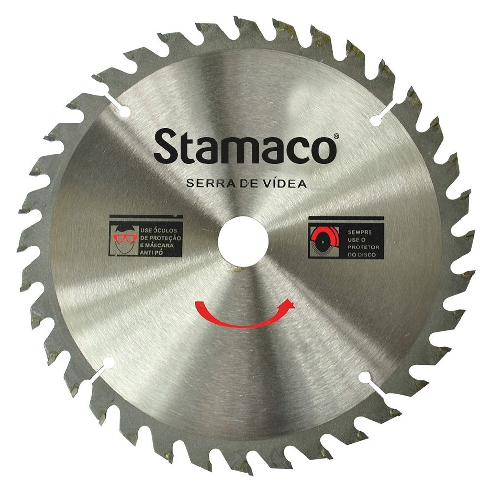 Disco Serra de Vídea 4.3/8” 110mm 40 Dentes Stamaco