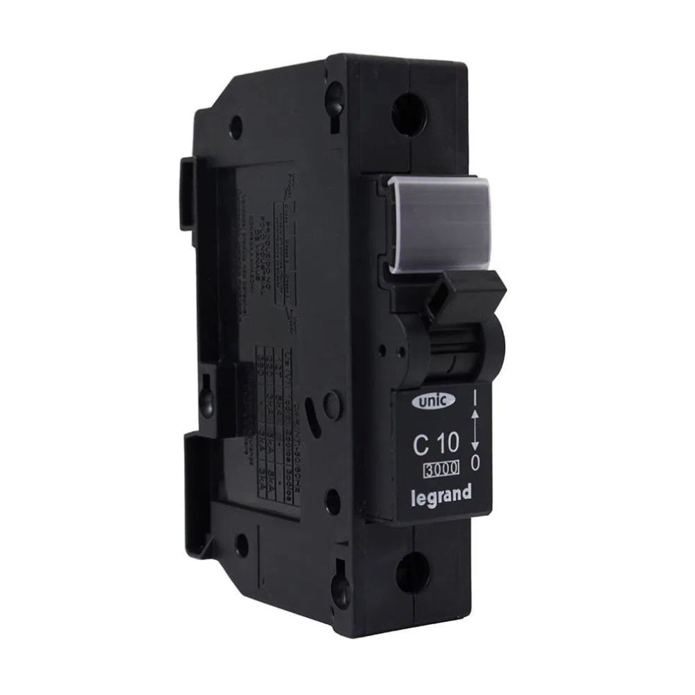 Disjuntor Unipolar 10A Unic Bolton Pial